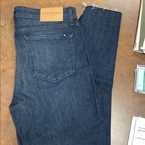 Lucky brand mid rise Ava super skinny